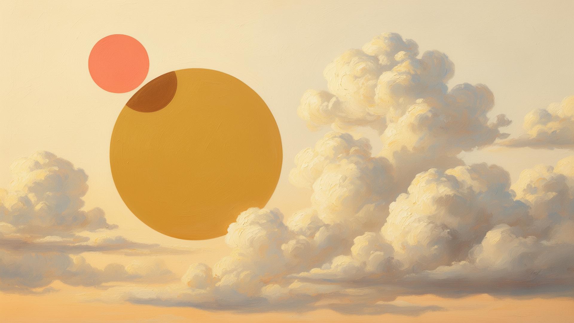 MD Anderson Cancer Center — surrealist cloud cover art